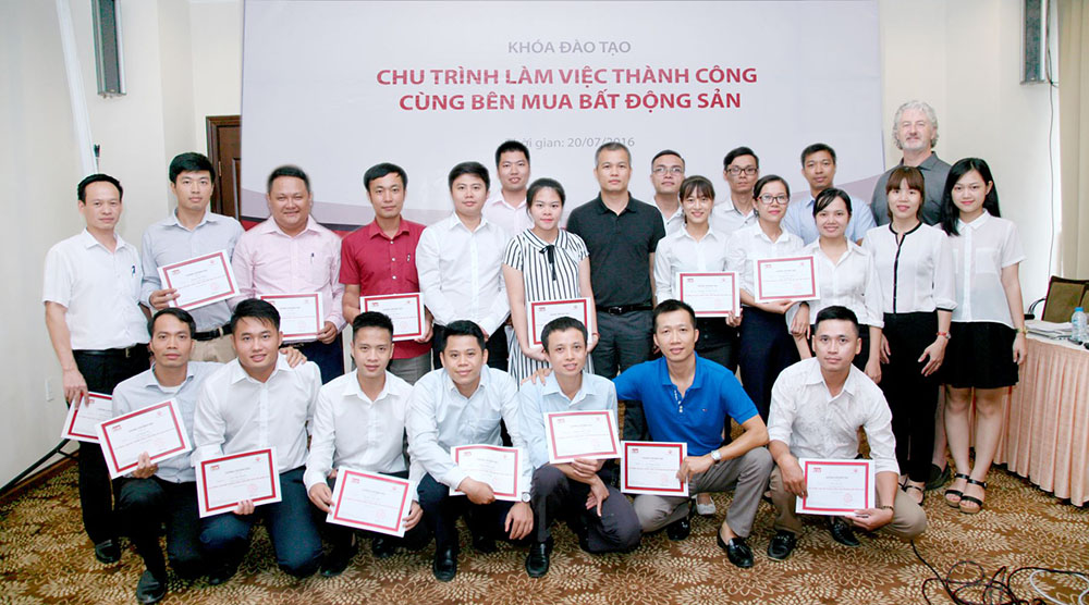 Chu trình làm việc thành công cùng bên Mua Bất động sản