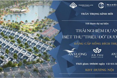 BIỆT THỰ DƯƠNG NỘI NÓNG TRONG THỜI COVID 19