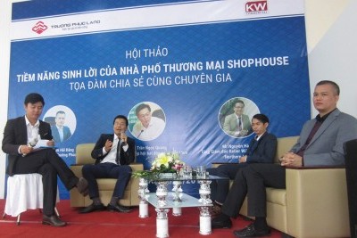 Nhìn lại hội thảo Tiềm năng sinh lời của Nhà phố thương mại Shophouse