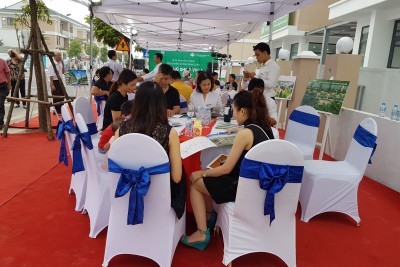 Sôi động giao dịch tại sự kiện: Trải nghiệm không gian An Phú Shop Villa